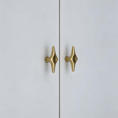 Mid-Century Starburst Cabinet Pulls & Knobs