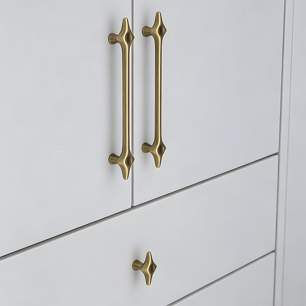 Mid-Century Starburst Cabinet Pulls & Knobs