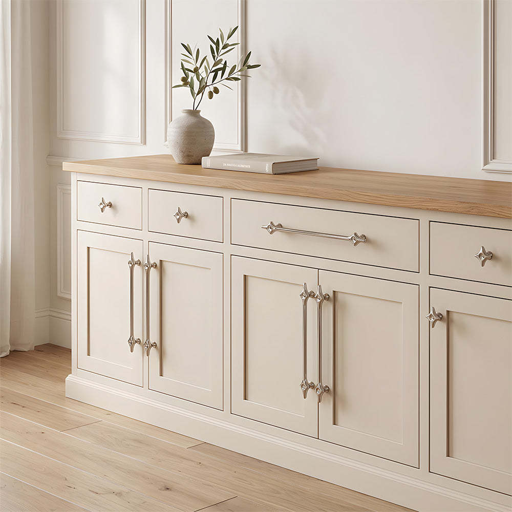 Mid-Century Starburst Cabinet Pulls & Knobs