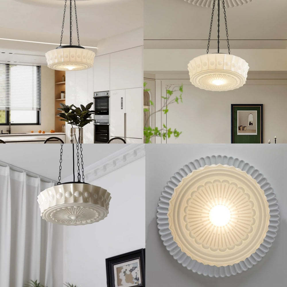 Art Vintage Dome Ceiling Light -Homdiy