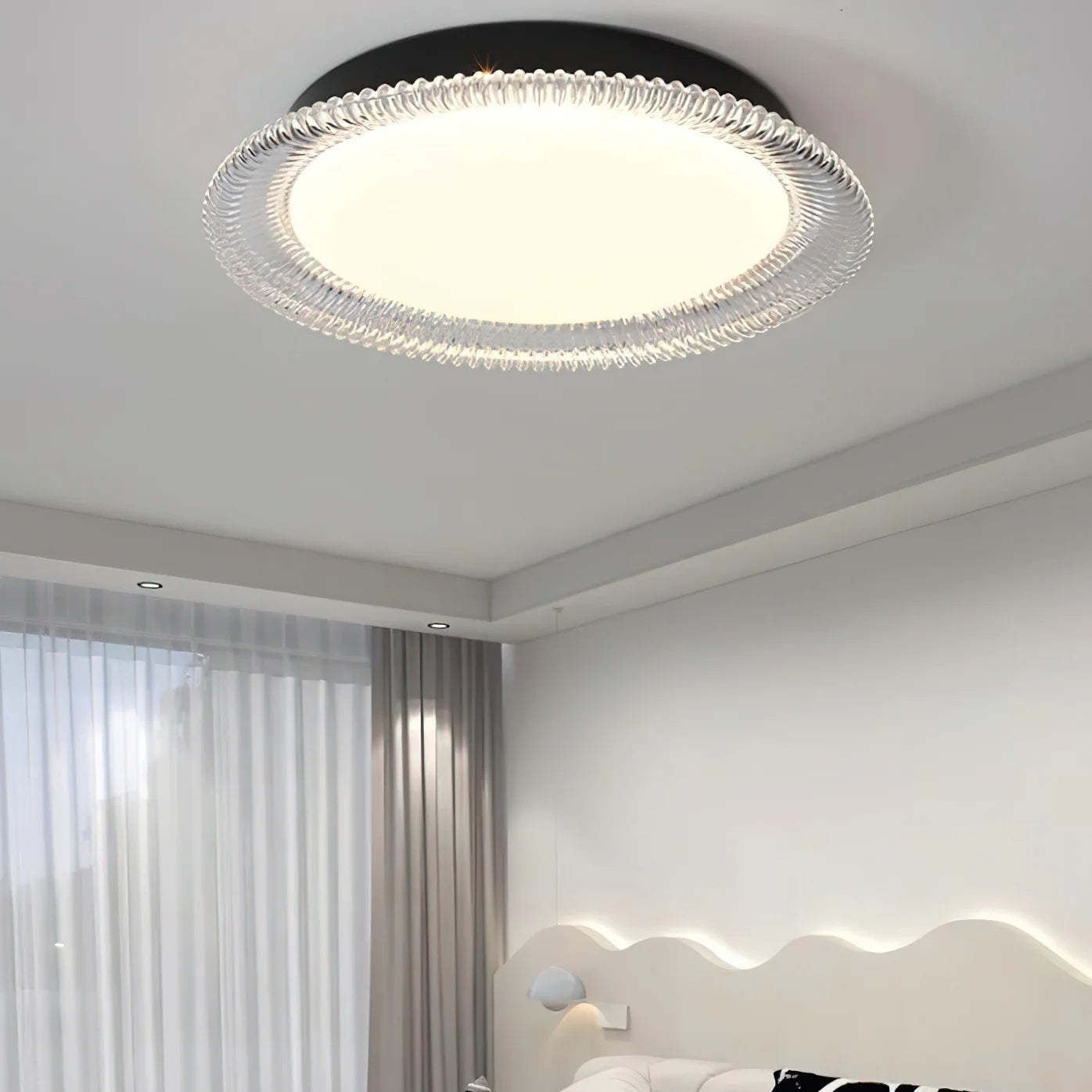 Round Shape LED Flush Ceiling Light -Homdiy