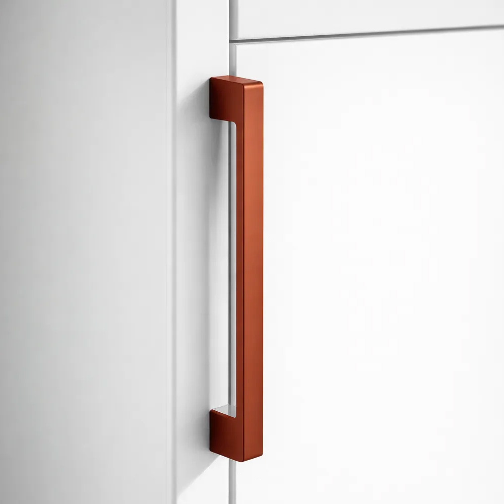 Minimalist Colorful Bathroom Cabinet Handles