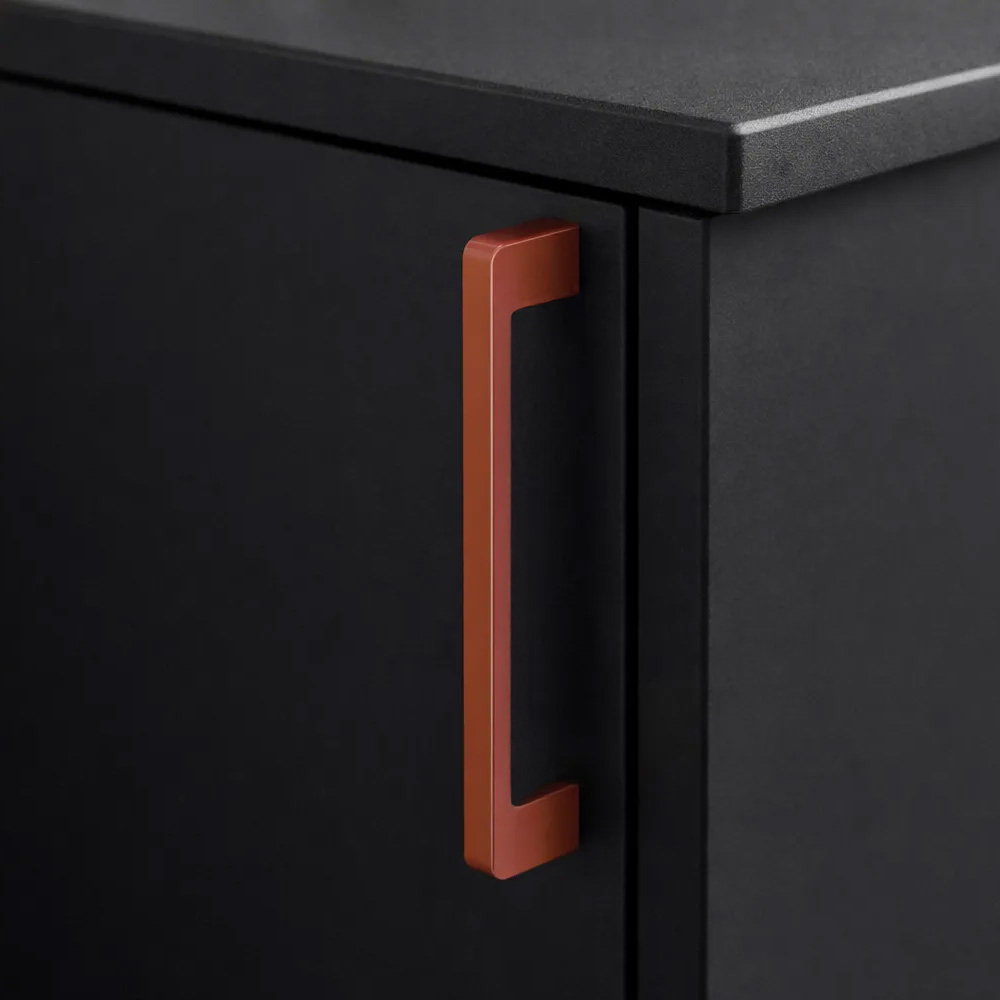 Minimalist Colorful Bathroom Cabinet Handles