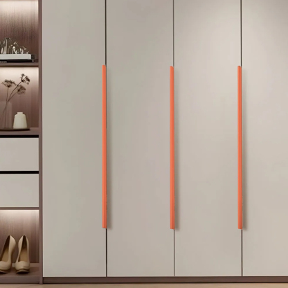 Minimalist Morandi Aluminum Edge Cabinet Handles