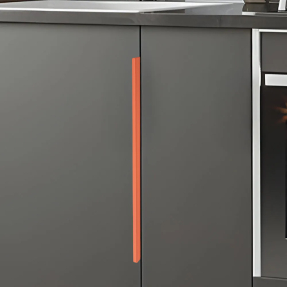 Minimalist Morandi Aluminum Edge Cabinet Handles