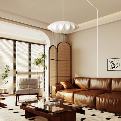 Minimalist White Bubble Hanging Pendant Light