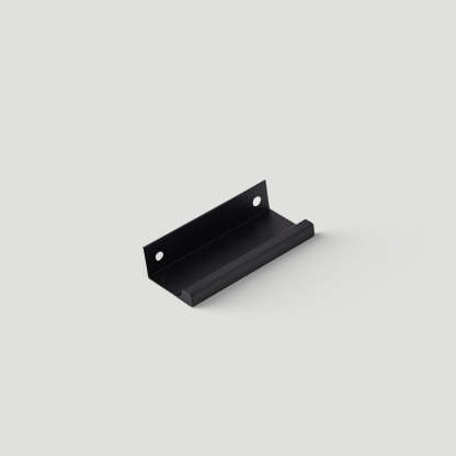 Minimalist Black & Gold Invisible Cabinet Edge Pulls