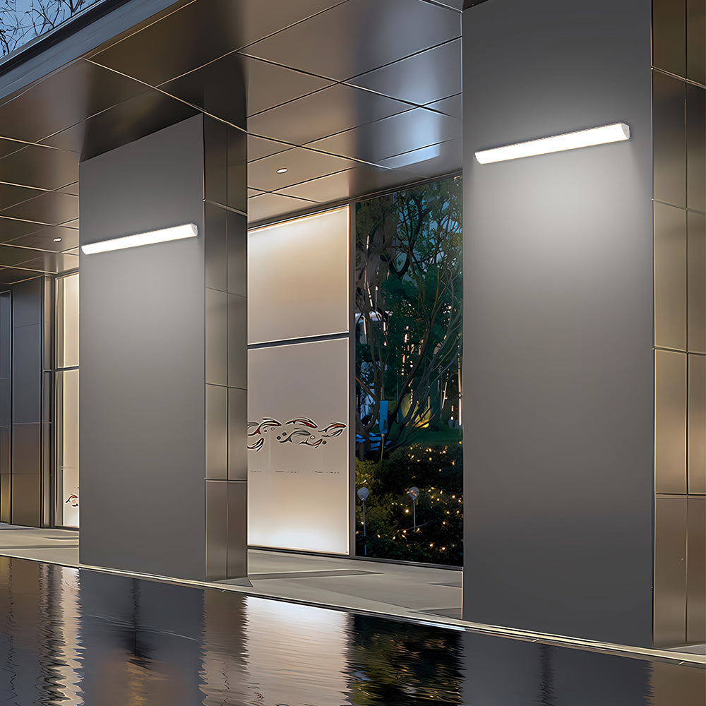 Minimalist Outdoor Waterproof LED Wall Light
