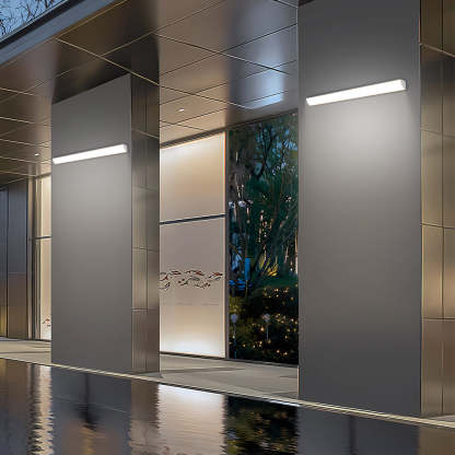 Minimalist Outdoor Waterproof LED Wall Light