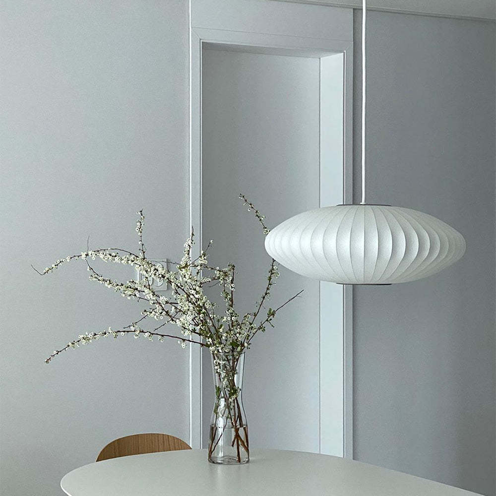 Plug-In Pendant Light | Minimalist Nelson Bubble Hang Lights ...