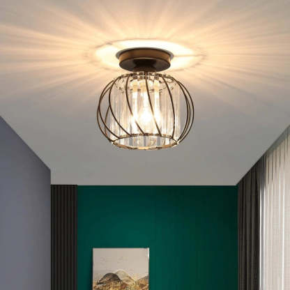 Retro Luxury Hallway Small Ceiling Light -Homdiy