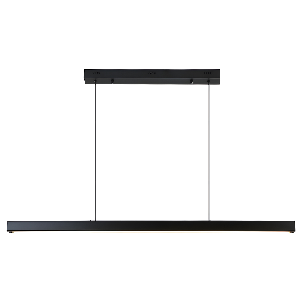 Modern Acrylic Minimalist Linear LED Pendant Light For Dining Room
