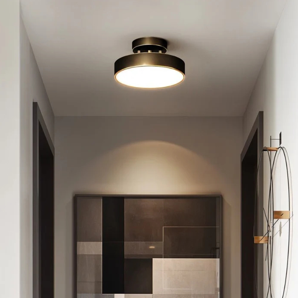 Modern Acrylic Semi Flush Mount Ceiling Light 