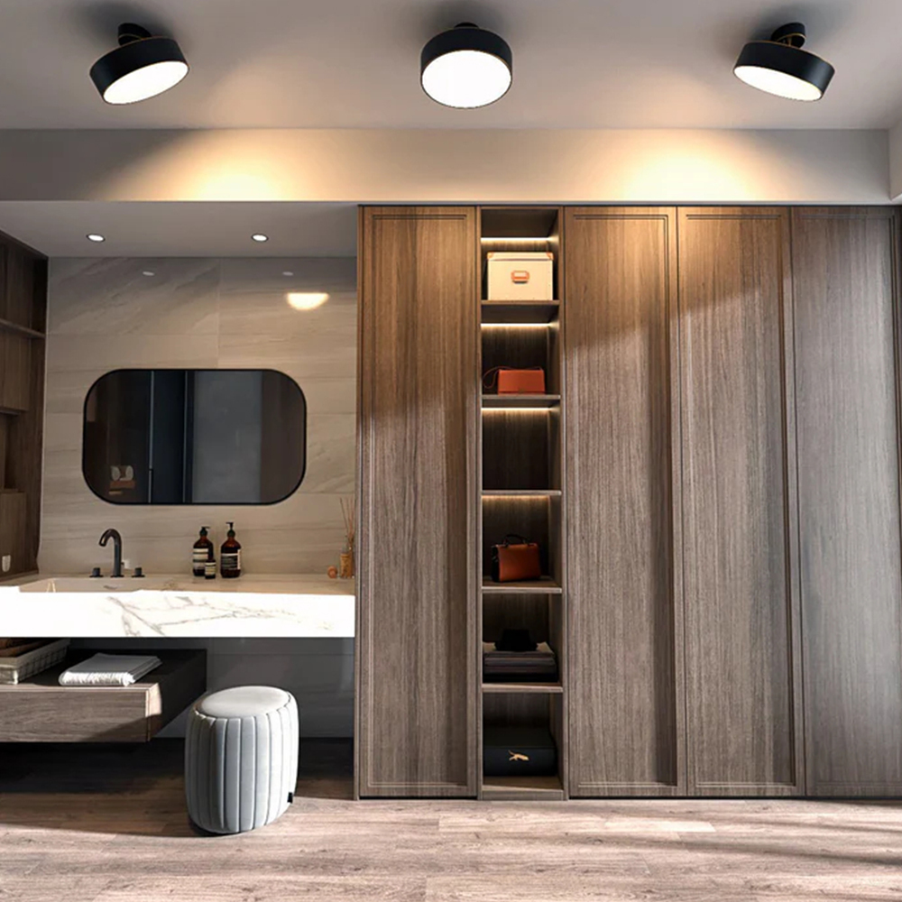 Modern Acrylic Semi Flush Mount Ceiling Light 