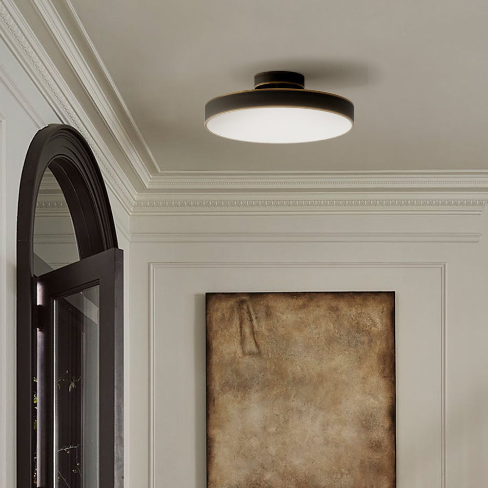Modern Acrylic Semi Flush Mount Ceiling Light 