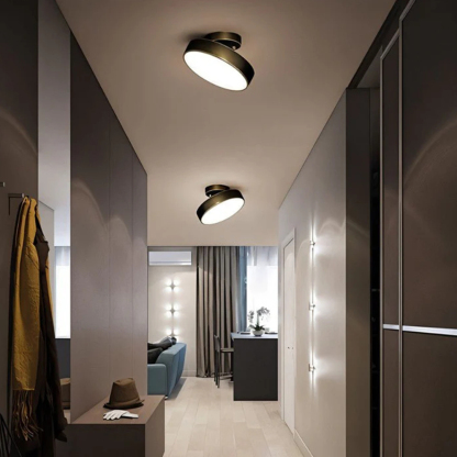 Modern Acrylic Semi Flush Mount Ceiling Light 