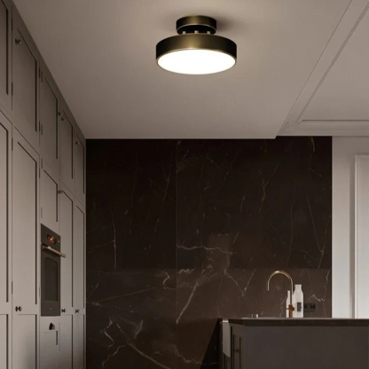 Modern Acrylic Semi Flush Mount Ceiling Light 