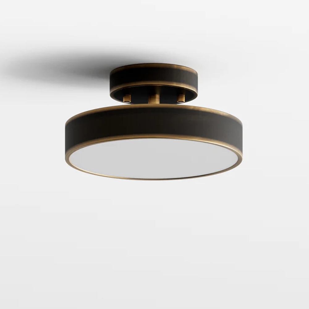 Modern Acrylic Semi Flush Mount Ceiling Light 