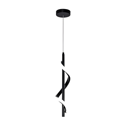 Modern Aluminum Slim Vertical LED Kitchen Island Hanging Light 