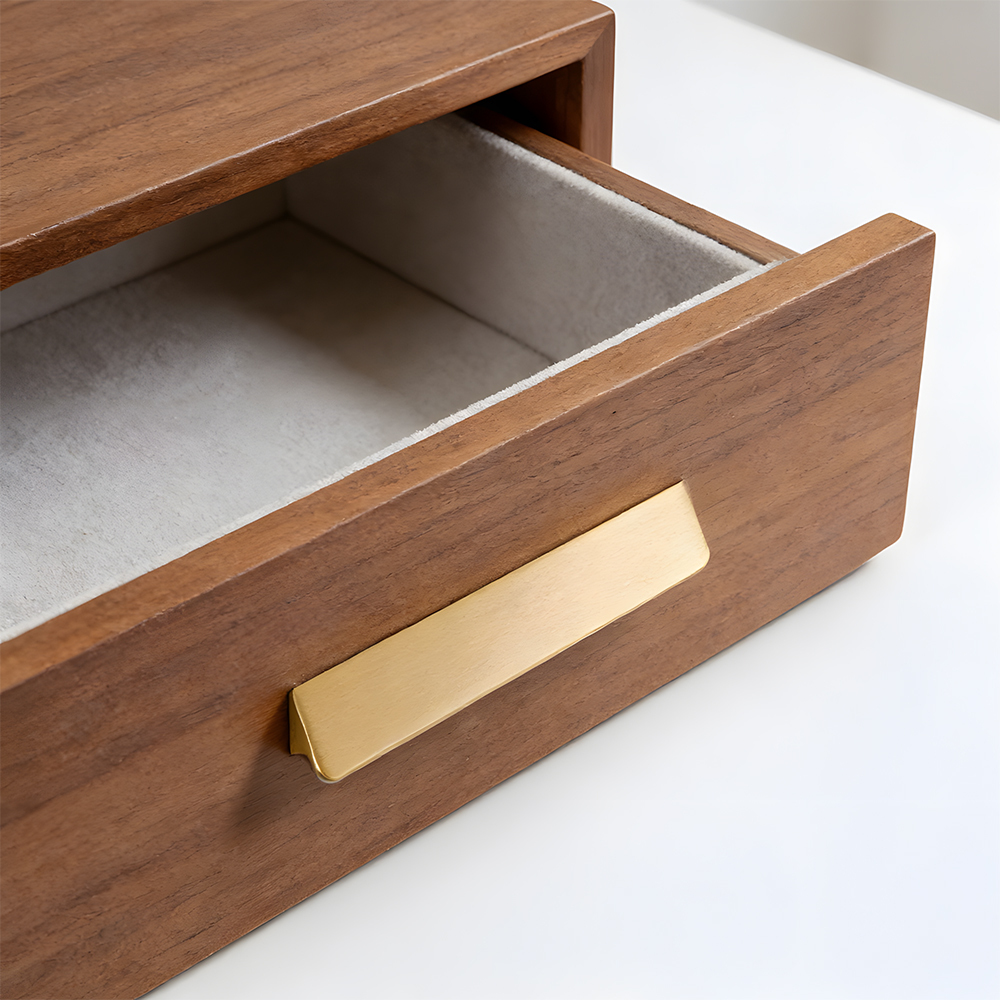 Modern Classic Gold Brass kitchen Drawer Pulls