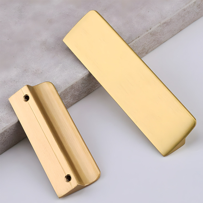 Modern Classic Gold Brass kitchen Drawer Pulls