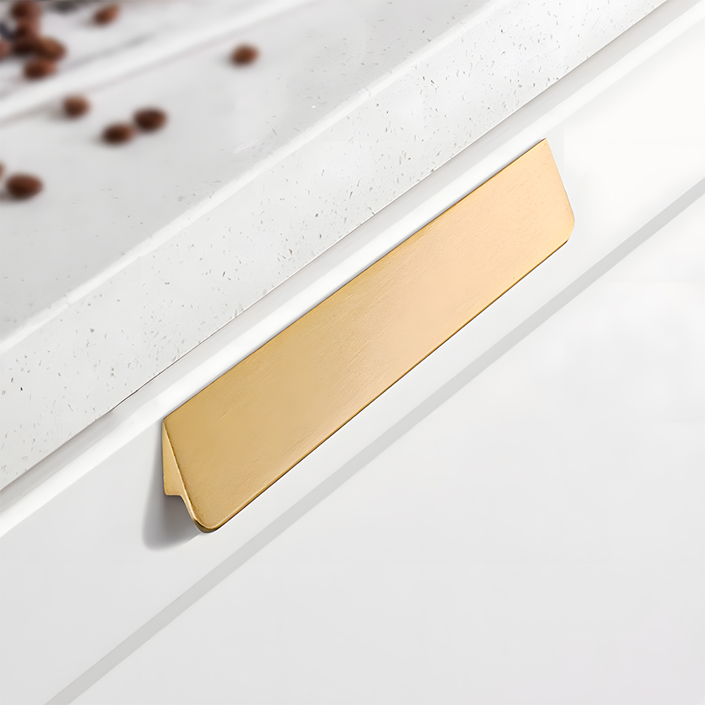 Modern Classic Gold Brass kitchen Drawer Pulls