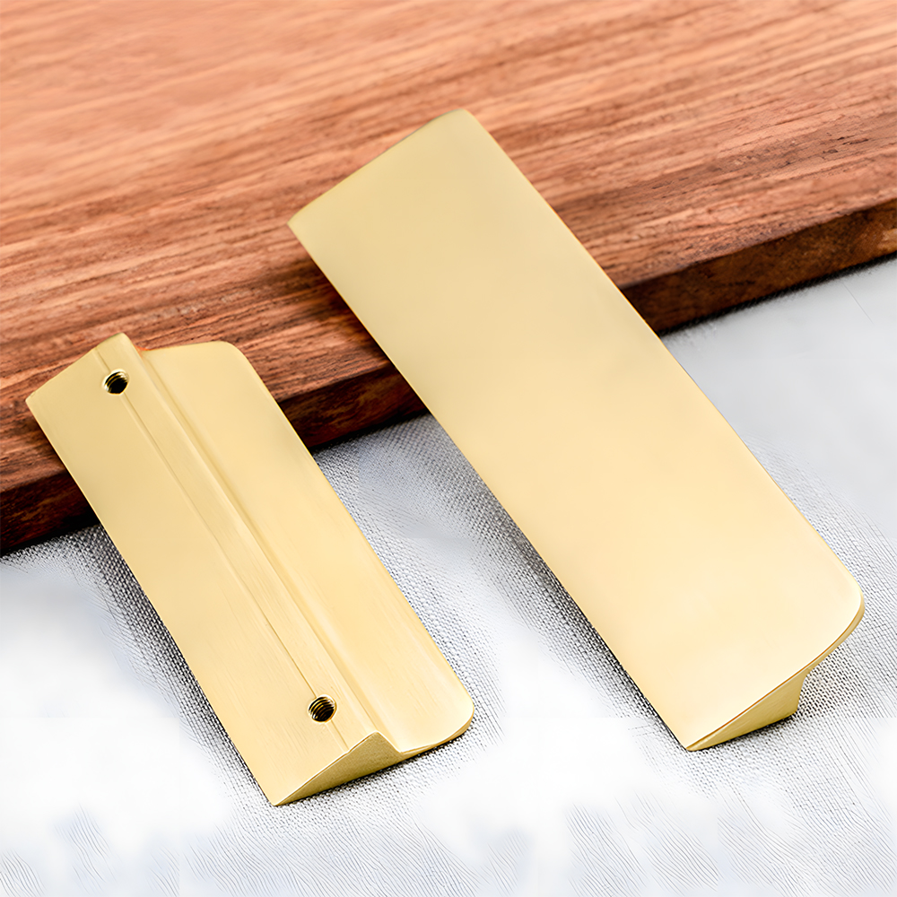 Modern Classic Gold Brass kitchen Drawer Pulls