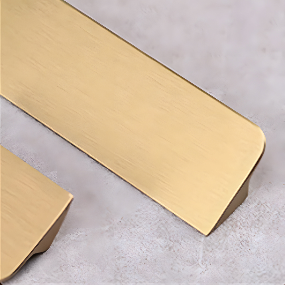 Modern Classic Gold Brass kitchen Drawer Pulls
