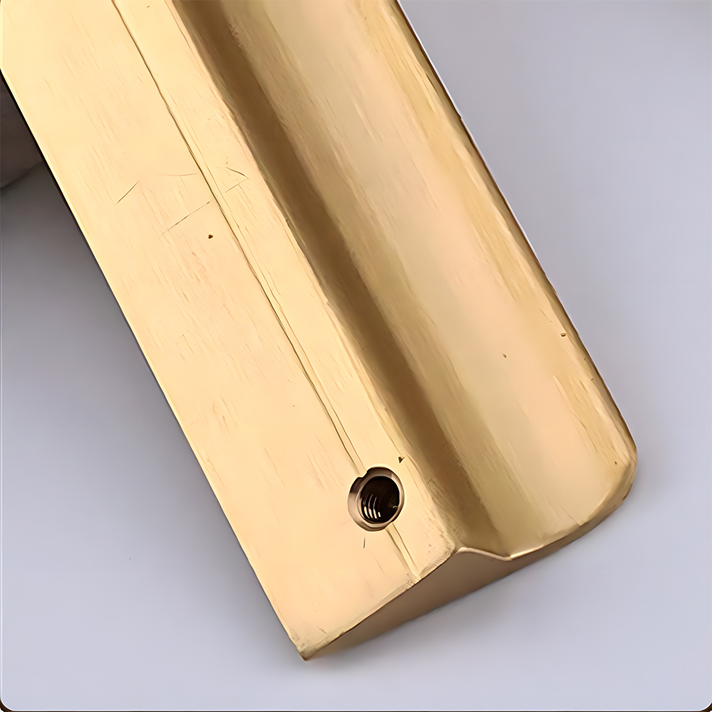 Modern Classic Gold Brass kitchen Drawer Pulls
