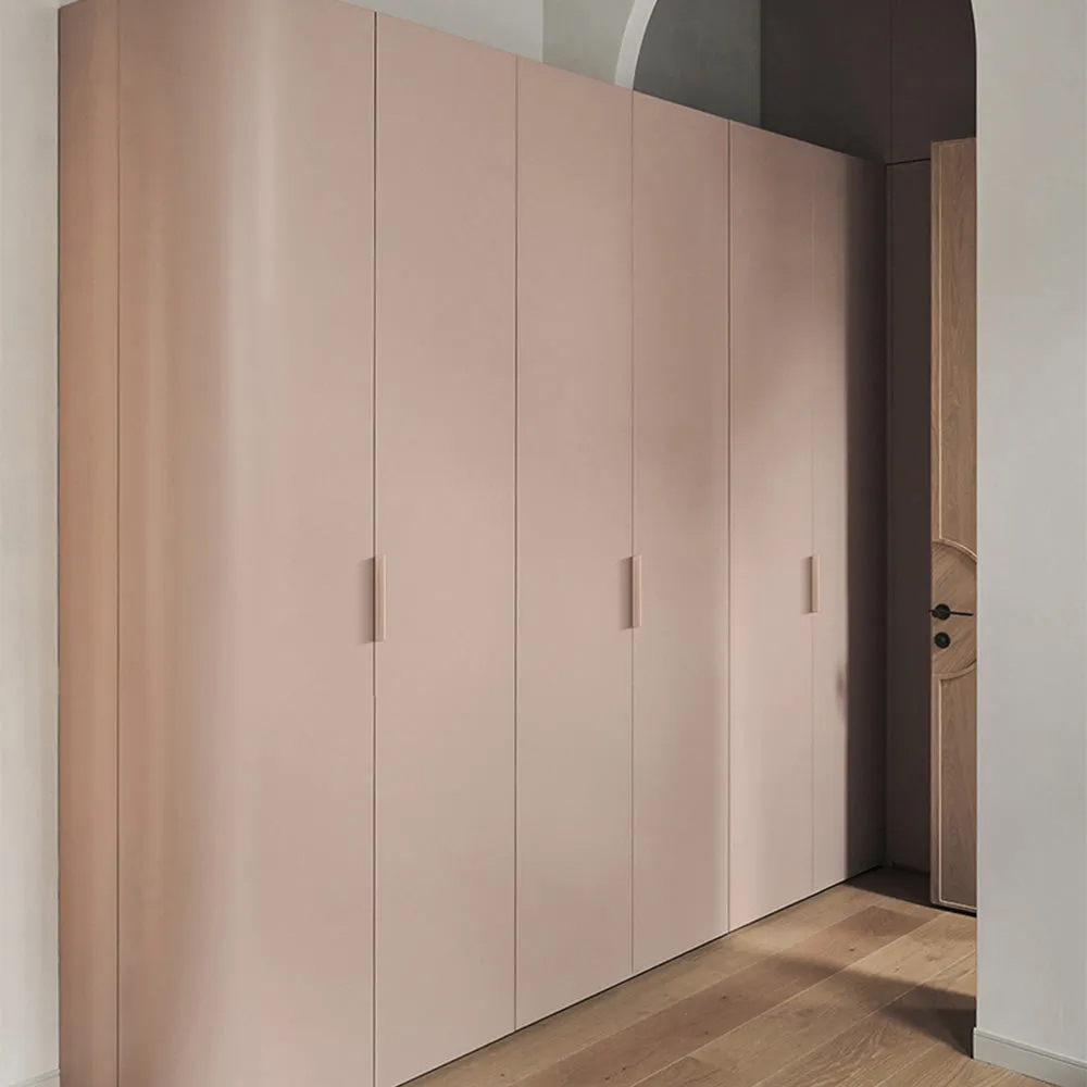 Modern Colorful Aluminum Edge Pulls for Kitchen Drawers