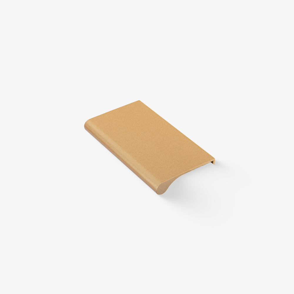 Modern Colorful Aluminum Edge Pulls for Kitchen Drawers