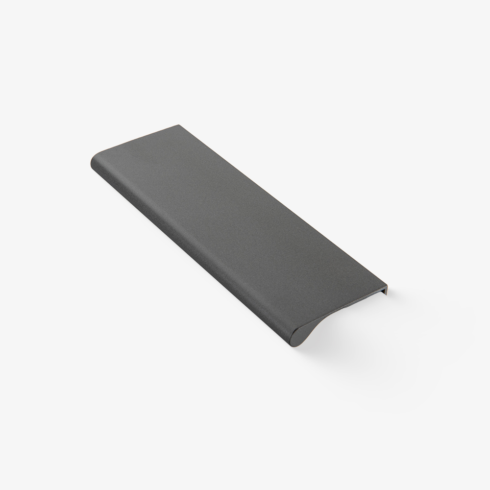 Modern Colorful Aluminum Edge Pulls for Kitchen Drawers