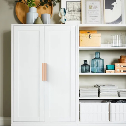 Modern Colorful Aluminum Edge Pulls for Kitchen Drawers