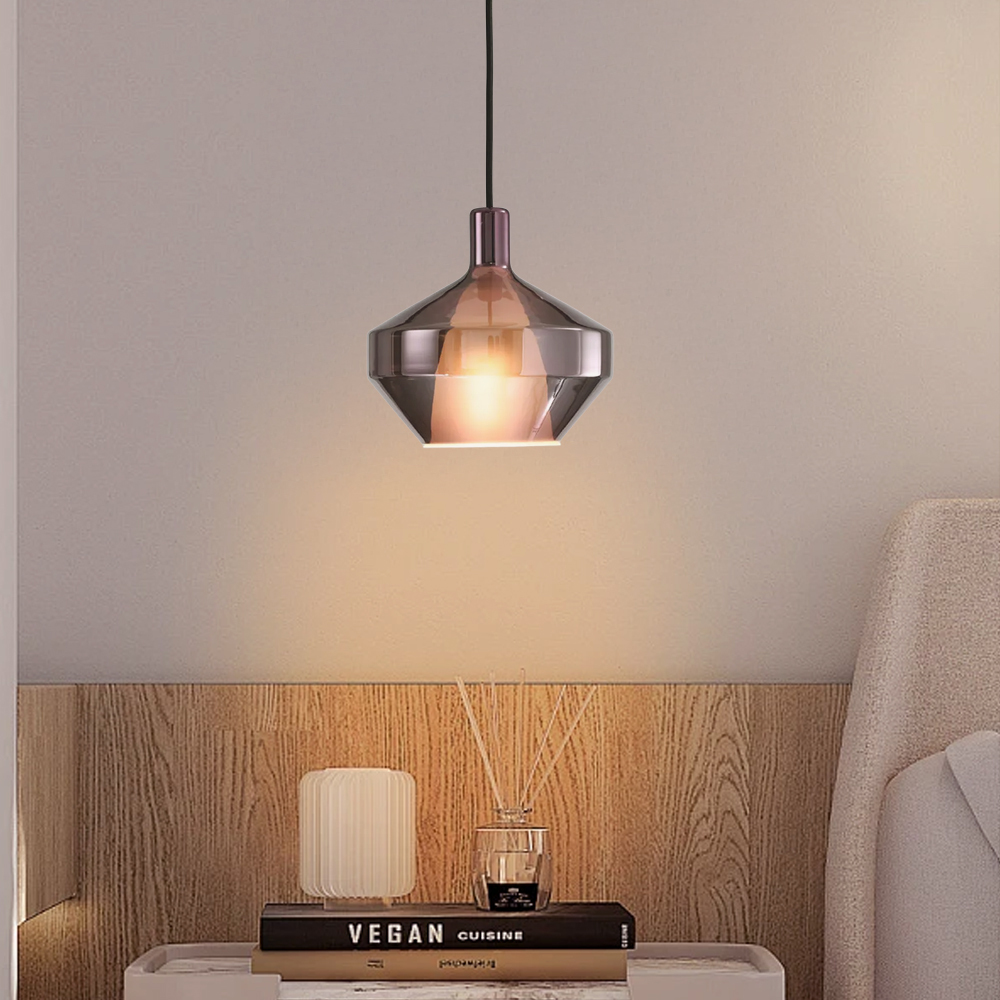 Modern Colorful Glass Pendant Lamp for Dining Table