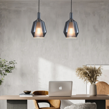Modern Colorful Glass Pendant Lamp for Dining Table