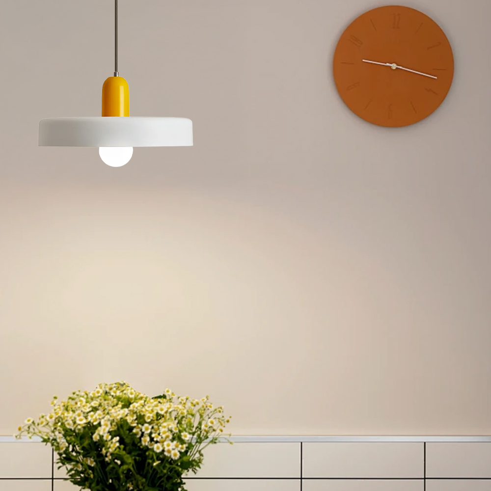Modern Colorful Macaron Art Kitchen Plug-in Pendant Light