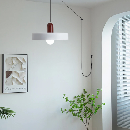 Modern Colorful Macaron Art Kitchen Plug-in Pendant Light