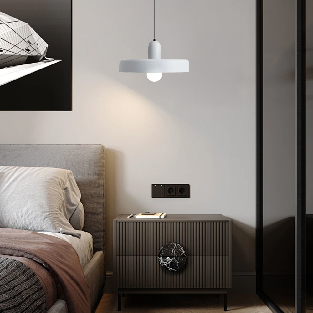 Modern Colorful Macaron Art Kitchen Plug-in Pendant Light