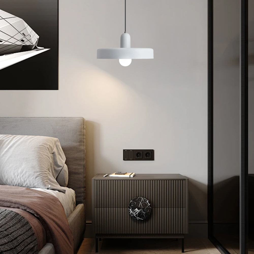 Modern Colorful Macaron Art Kitchen Plug-in Pendant Light