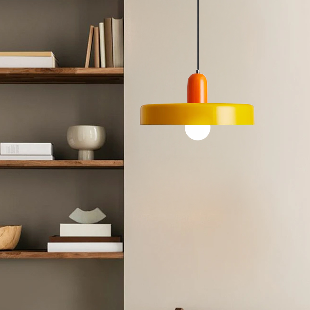 Modern Colorful Macaron Art Kitchen Plug-in Pendant Light