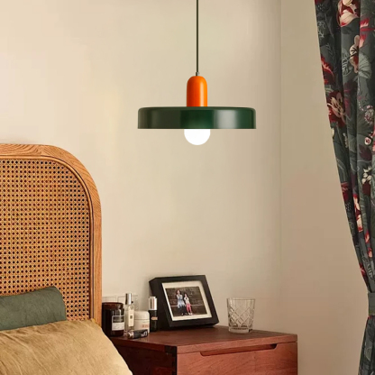 Modern Colorful Macaron Art Kitchen Plug-in Pendant Light