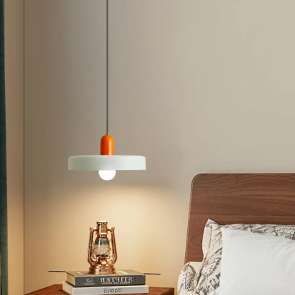 Modern Colorful Macaron Art Kitchen Plug-in Pendant Light