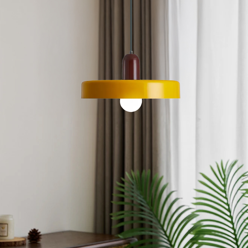 Modern Colorful Macaron Art Kitchen Plug-in Pendant Light