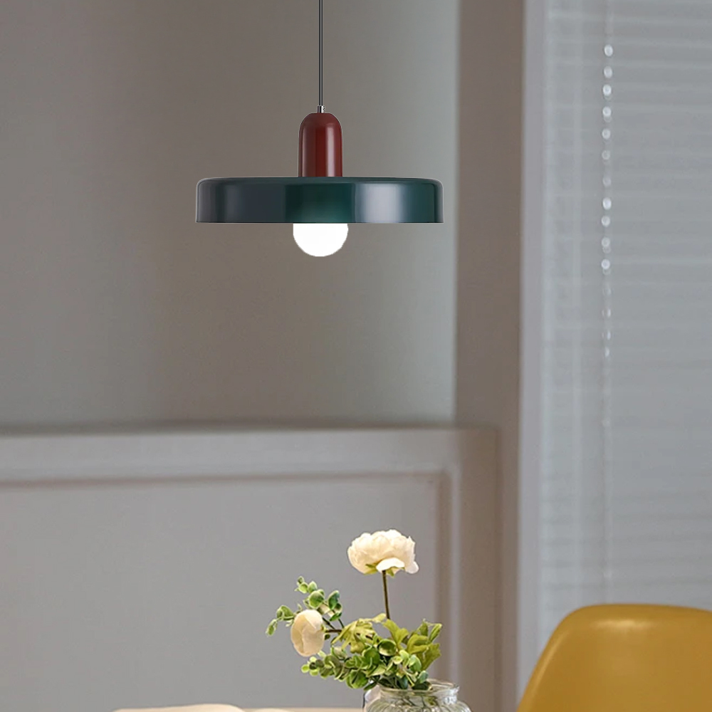 Modern Colorful Macaron Art Kitchen Plug-in Pendant Light
