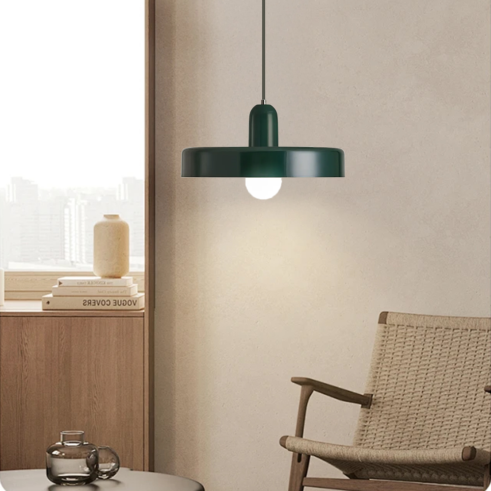 Modern Colorful Macaron Art Kitchen Plug-in Pendant Light