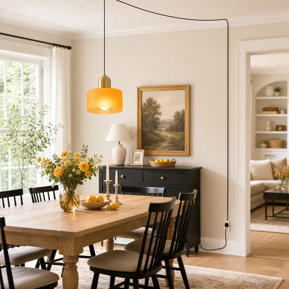 Modern Cream Creamy Bauhaus Mini Pendant Light