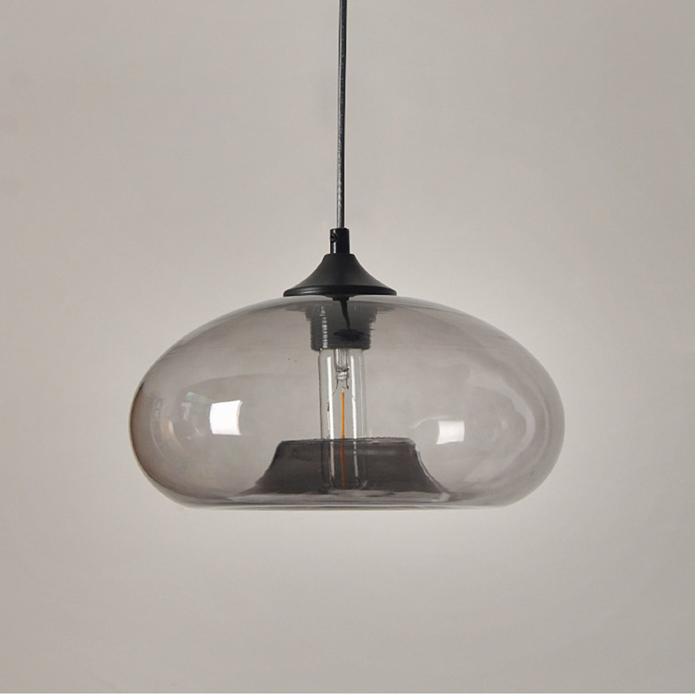 Modern Creative Colored Glass Dining Room Pendant Lights