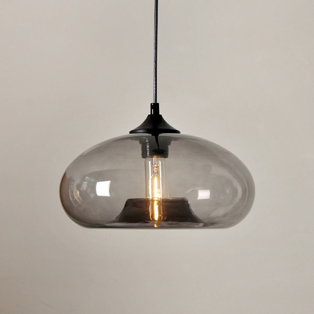 Modern Creative Colored Glass Dining Room Pendant Lights