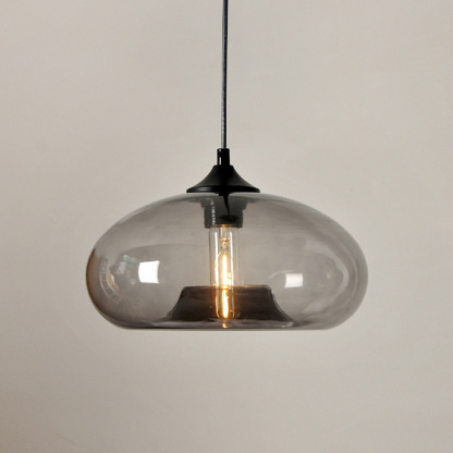 Modern Creative Colored Glass Dining Room Pendant Lights