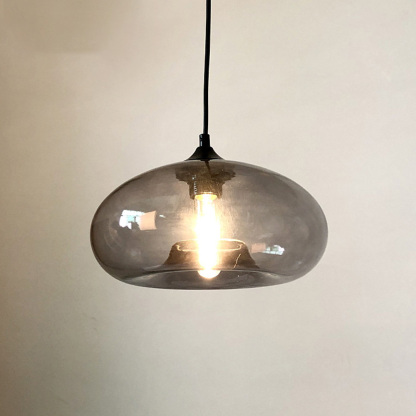 Modern Creative Colored Glass Dining Room Pendant Lights